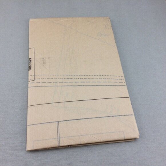 Mccalls 8286  Tie Front Shirtdress Dress Pattern Uncut Sz 18W-24W - Picture 9 of 11